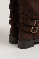 Anfibio moro suede FEDERICA BI