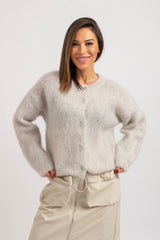 Cardigan in mohair FEDERICA BI