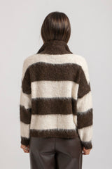 Cardigan riga moro FEDERICA BI