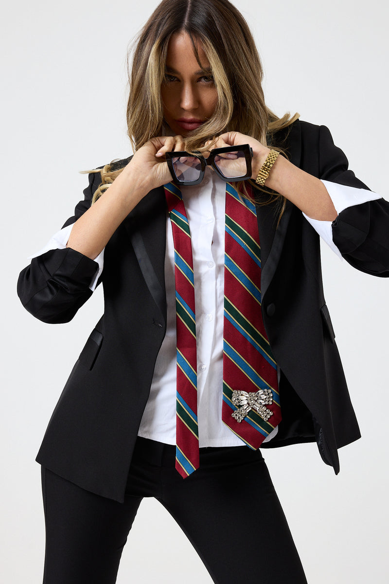 Cravatta in seta FEDERICA BI