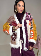 Cardigan crochet HAND MADE FEDERICA BI