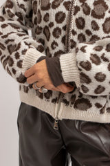 Cardigan zip macu FEDERICA BI