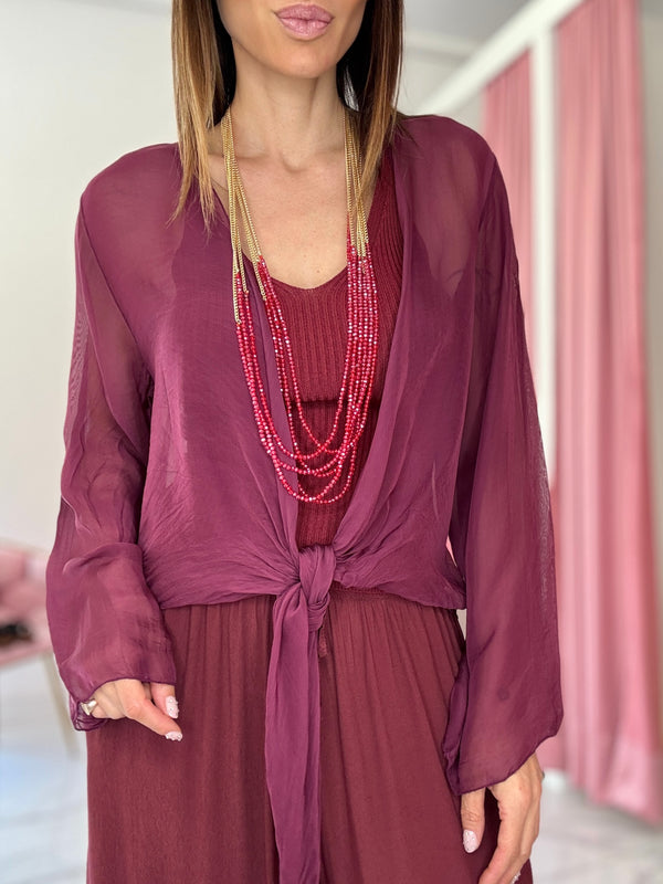 Collana perline ( due colori ) FEDERICA BI