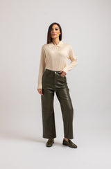 Pantalone ecopelle FEDERICA BI