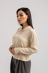 Maglia tricot lana e seta FEDERICA BI