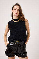 Gilet kid mohair ( vari colori ) FEDERICA BI