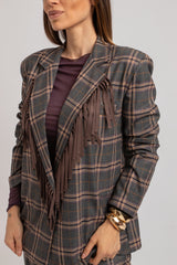 Tailleur tartan FEDERICA BI