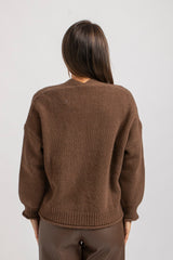 Cardigan lana e cachemire FEDERICA BI