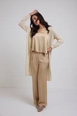 Cardigan lurex FEDERICA BI (piu’ colori)