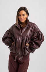 Giacca bordeaux FEDERICA BI