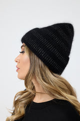 Cuffia nera lurex FEDERICA BI