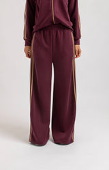 Completo in felpa bordeaux FEDERICA BI