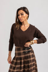 Maglia crop Moro FEDERICA BI