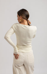 Maglia bottoncini e pizzo FEDERICA BI (piu’ colori)