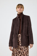 Blazer in velluto moro FEDERICA BI