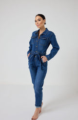 Tuta in denim FEDERICA BI