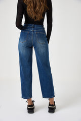 Denim blu elasticizzato charms FEDERICA BI