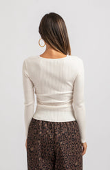 Maglia incrocio FEDERICA BI