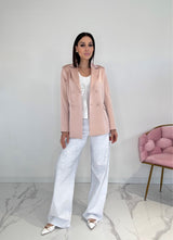 Blazer in raso doppiopetto FEDERICA BI ( più colori )