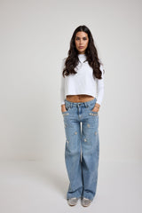 Denim cristalli FEDERICA BI