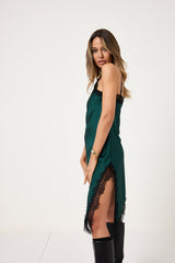 Abito slipdress in raso FEDERICA BI ( vari colori )