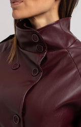 Giacca bordeaux FEDERICA BI