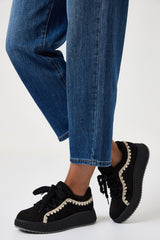 Sneaker nera FEDERICA BI