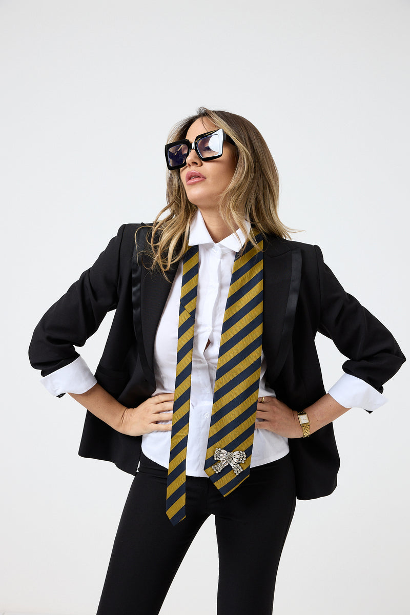 Cravatta in seta FEDERICA BI