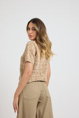 Maglioncino traforato FEDERICA BI