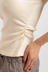Maglia smanicata scollo V FEDERICA BI (più’ colori)