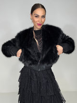 Giacca ECO nera FEDERICA BI