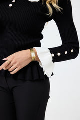 Maglia colletto FEDERICA BI ( più colori )