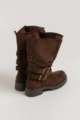 Anfibio moro suede FEDERICA BI