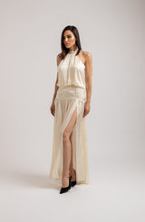 Abito avorio elegante FEDERICA BI