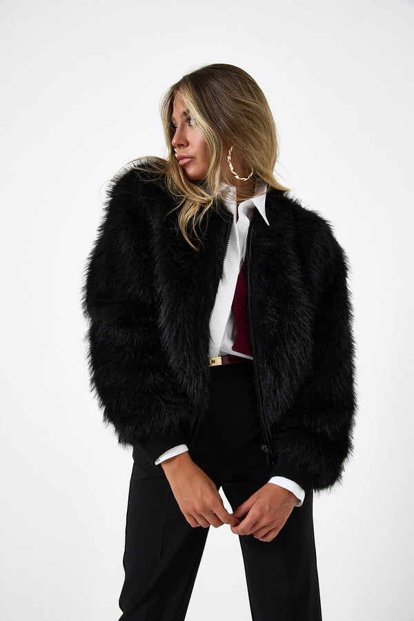 Giacca ECO nera FEDERICA BI