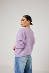 Maglia cristalli manica lunga FEDERICA BI