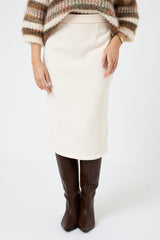 Gonna tubino in velluto FEDERICA BI