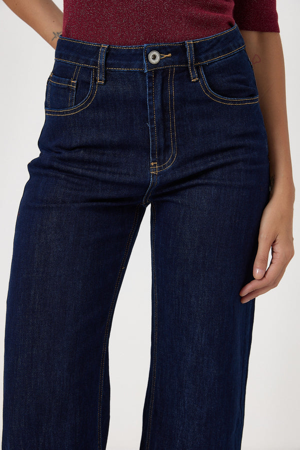 Denim blu risvolto FEDERICA BI