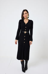 Abito con cintura FEDERICA BI ( vari colori )