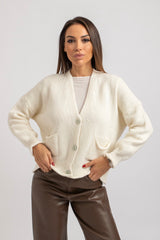 Cardigan lana e cachemire FEDERICA BI