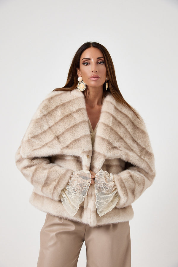 Ecovisone beige FEDERICA BI