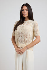 Maglia traforata LAYLA by FEDERICA BI