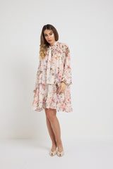 Abito in chiffon ROSA by FEDERICA BI