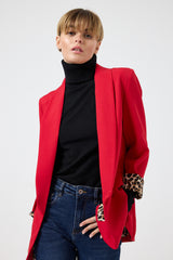 Blazer rosso FEDERICA BI