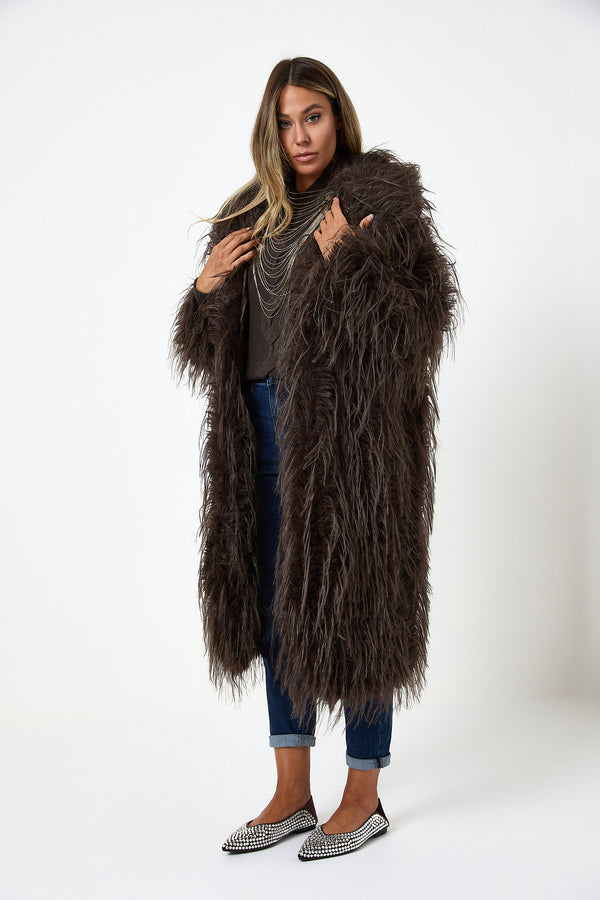 Ecopelliccia moro FEDERICA BI