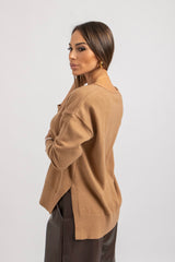 Maglia misto cachemire FEDERICA BI