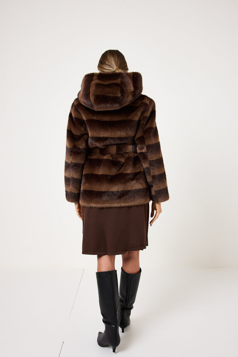 Ecovisone marrone FEDERICA BI