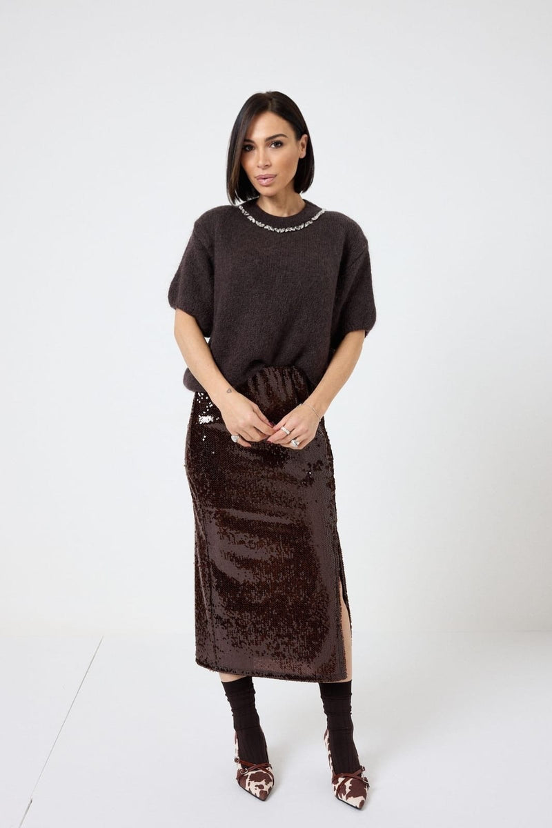 Gonna in paillettes FEDERICA BI ( più colori )