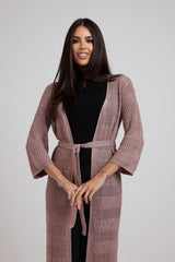 Cardigan laminato FEDERICA BI (due colori)