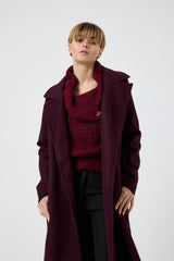 Cappotto in panno FEDERICA BI ( quattro colori )